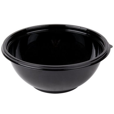 SABERT BLACK 32OZ ROUND BOWL